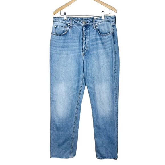 Rag & Bone Womens Alex High Rise Straight Leg Button Fly Jeans Size 32 - Picture 1 of 12